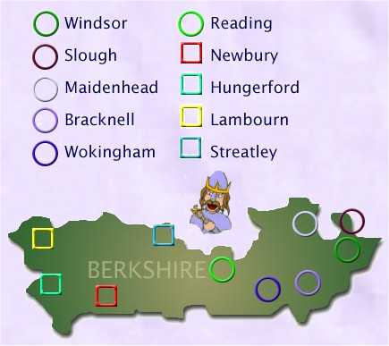 Berkshire Map