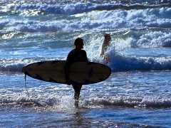 Newquay Surfing