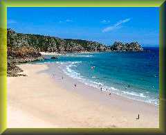 Porthcurno Beach