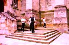 Photograph of the
                        Original Eton Fives Court