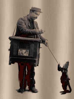 Organ Grinder
                                                  & Monkey