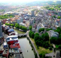Bristol from the air
