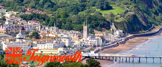 Teignmouth from the coast path -
                                geograph.org.uk - 491626.jpg