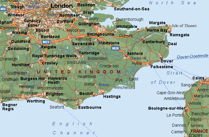 Map of South Saxony